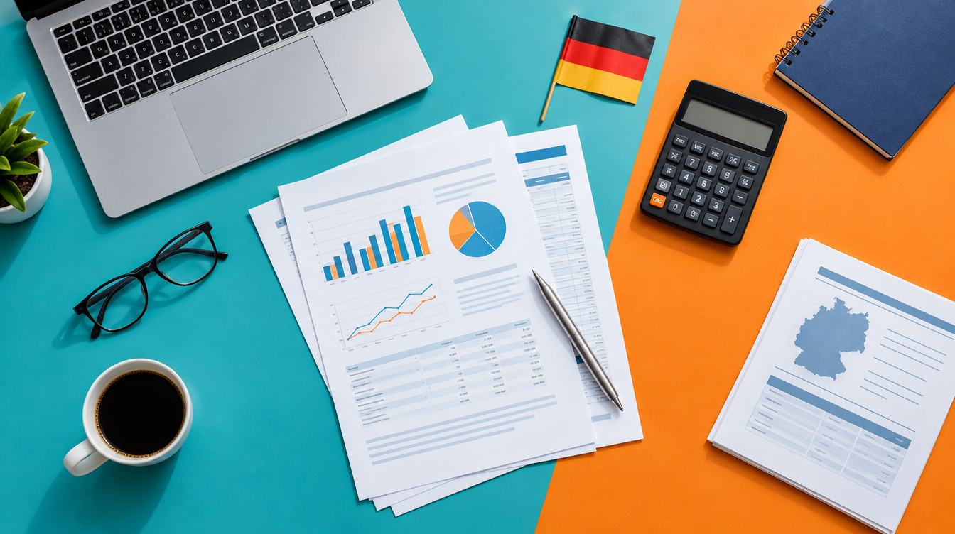 Pracownicy polskiej firmy przygotowujący dokumenty związane z pracą w Niemczech